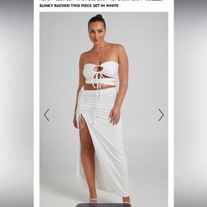 Showpo Vanessa slinky two piece set